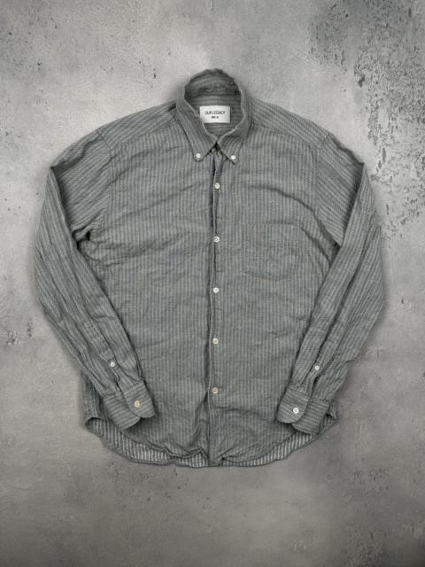 Our Legacy Our Legacy 1980-81 Grey Shirt Portuguese Fabric Cotton Lux