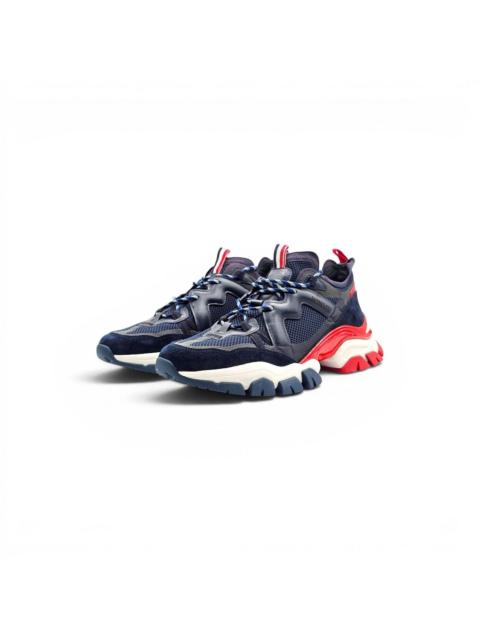 Moncler Leave No Trace Trainer Sneakers Mesh and Suede EU 45 US 12