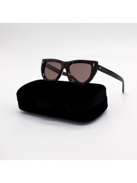 GUCCI New Gucci Brown Women Cat Eye Sunglasses GG1520S 002