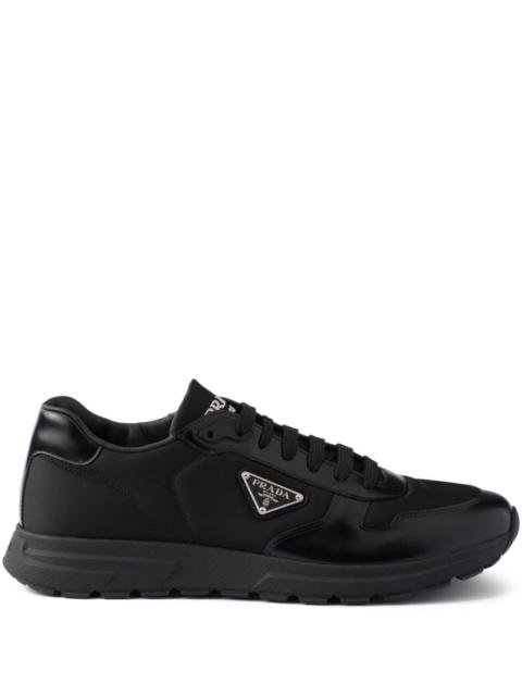Prada Prada Men Prax 01 Re-Nylon And Leather Sneakers