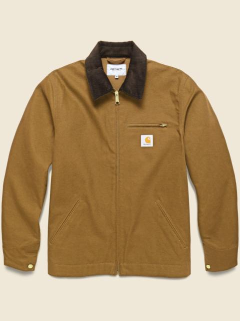 Carhartt Unlined Detroit Jacket - Hamilton Brown