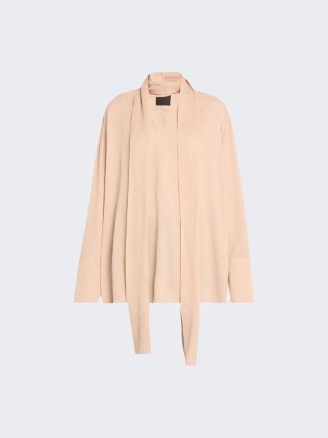 Givenchy Lavalliere Blouse Beige Pink