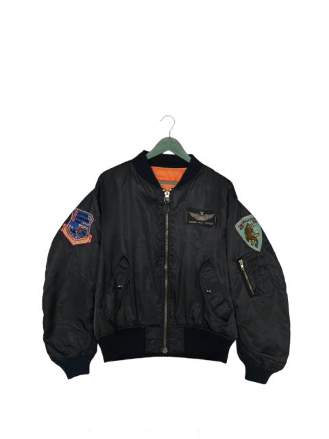 Other Designers Alpha Industries - Vintage Reversible Airdrop MA-1 Officer Bomber Jacket