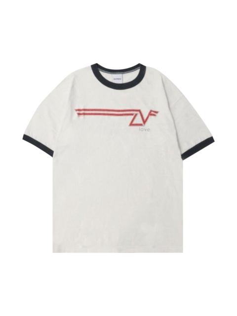 READYMADE Ringer Short-Sleeve T-Shirt 'White'