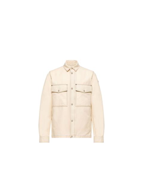 Moncler MONCLER Watagua $1670 Men's White Ivory Shirt Jacket New (Me