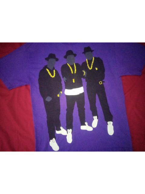 Other Designers Y2K Anchor Blue Run DMC shirt band music icon rapper hiphop