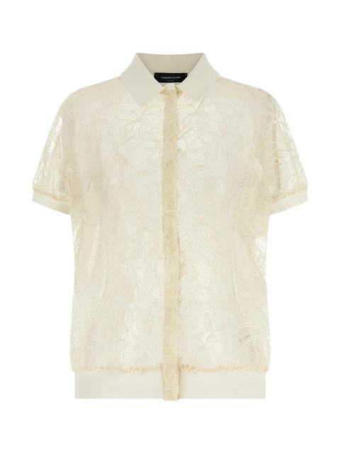 FABIANA FILIPPI Organza lace cardigan