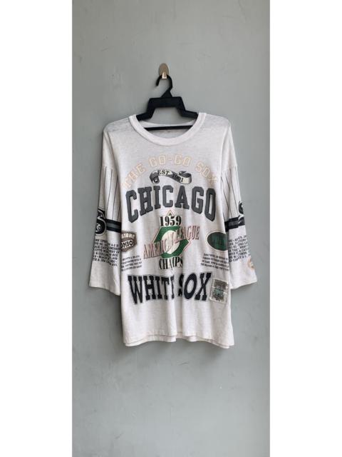 Other Designers Vintage - Chicago White Sox x MLB x 3 Quarter Tee