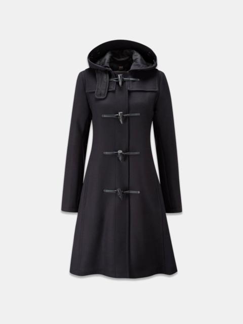 GLOVERALL Women's Swing Duffle Coat Navy