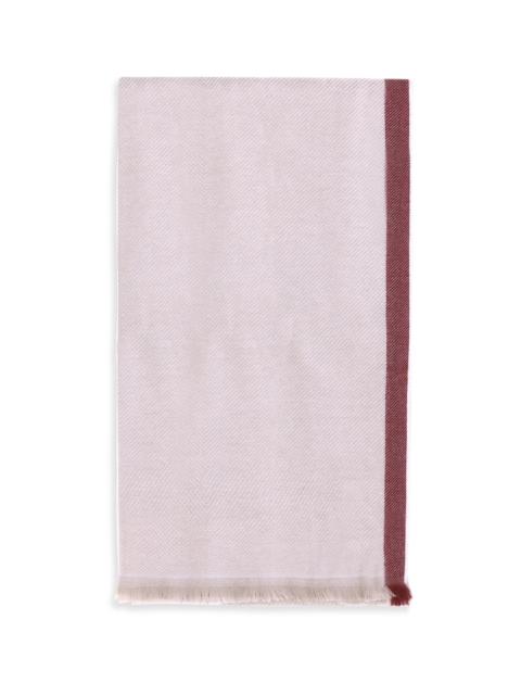 Brunello Cucinelli Brunello Cucinelli Cashmere Scarf Grey Men