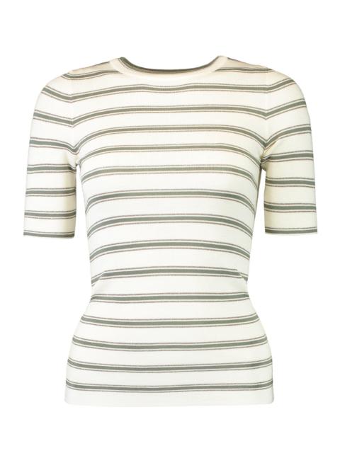 Brunello Cucinelli Rib Stripe Sweater