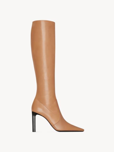 SAINT LAURENT FRANCOISE BOOTS IN SMOOTH LEATHER