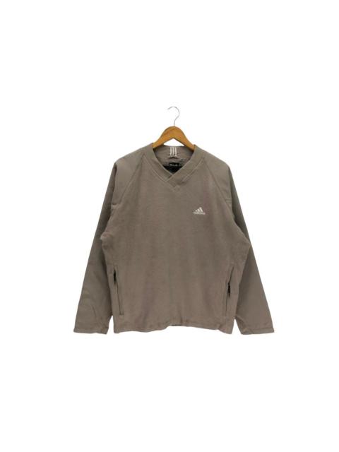 adidas Vintage Adidas Small Logo Fleece Sweatshirt