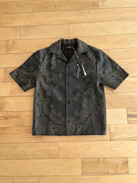 AMIRI NWT - Amiri Leather Bandana Shirt