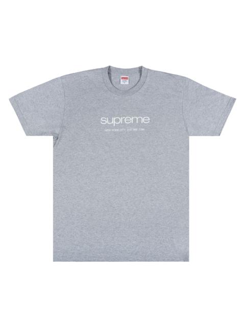 Supreme Supreme Shop Tee 'Heather Grey'