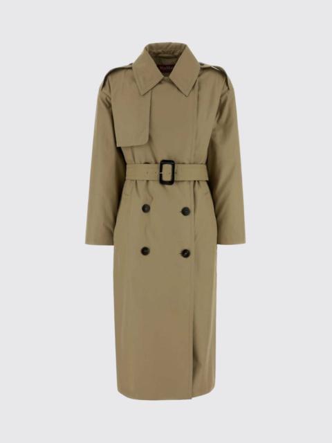 Max Mara Studio Max Mara Studio Women Cotton Double-Breasted Trench Coat Max Mara Studio
