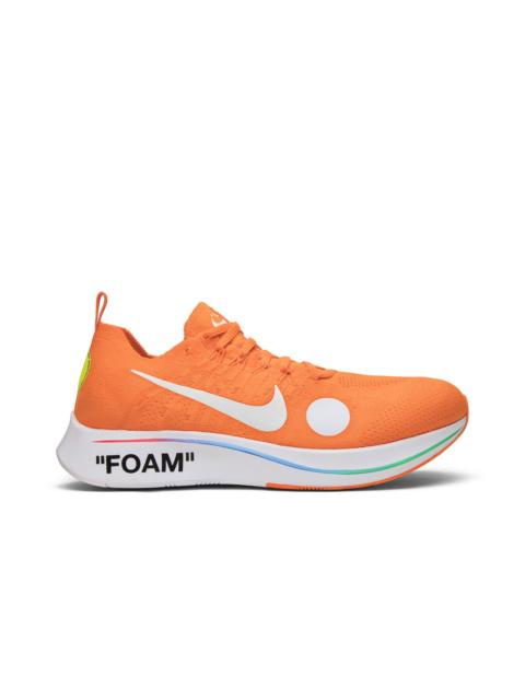 Nike Off-White x Zoom Fly Mercurial Flyknit 'Total Orange'