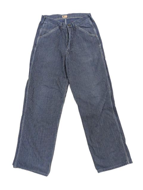 Other Designers 45RPM HICKORY LEVIS X NIGO WORKWEAR INSPIRED DENIM PANTS