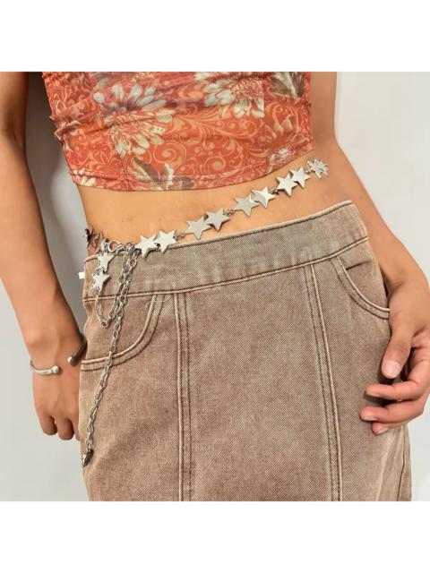 Streetwear - Star Gold Chain Belt