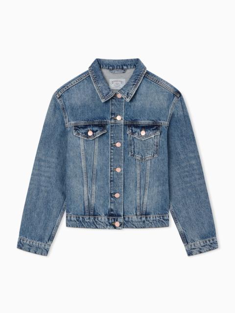 EMPORIO ARMANI BLOUSON IN QUILTED TECHNICAL FABRIC