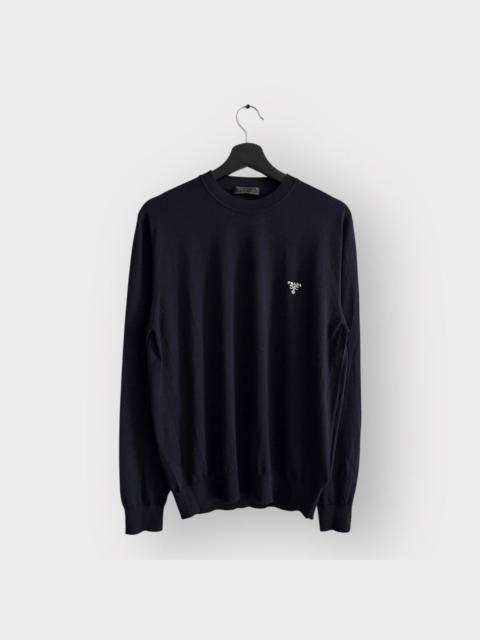 STEAL! Prada Logo Virgin Wool Sweater (M)