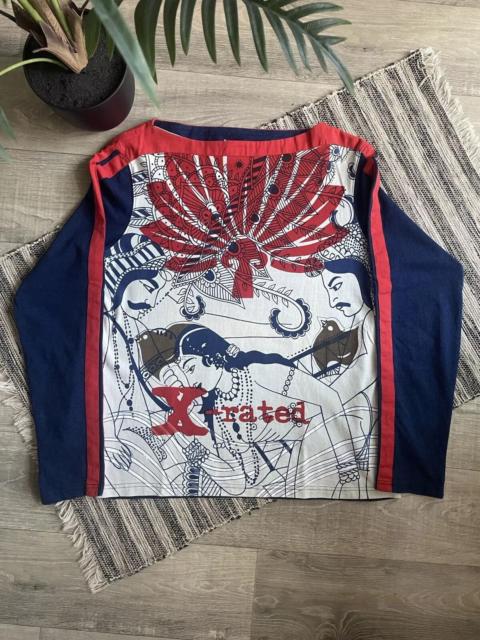 Jean Paul Gaultier Jean Paul Gaultier X-Rated Orgy Long Sleeve T-shirt