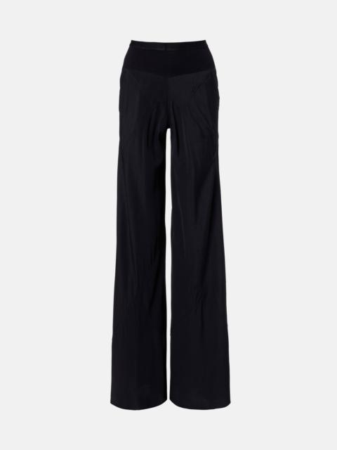 Rick Owens Satin wide-leg pants