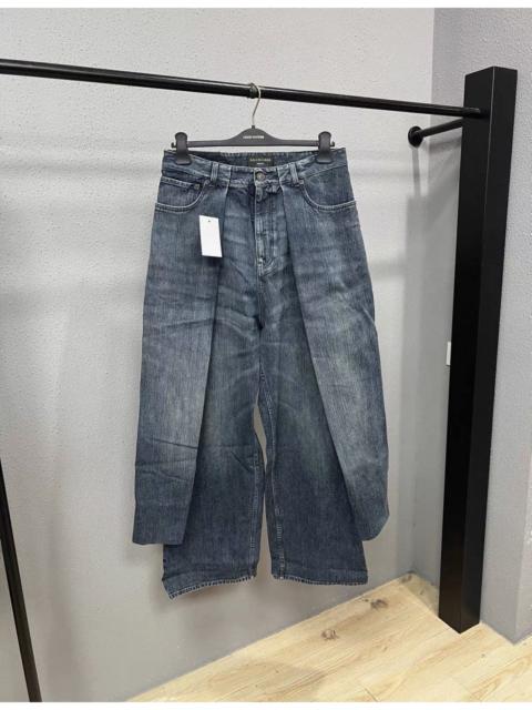 BALENCIAGA Balenciaga Double Leg Two Piece Jeans