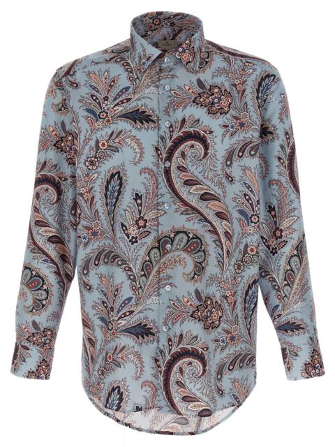 Etro Etro Men Floral Paisley Cotton Shirt