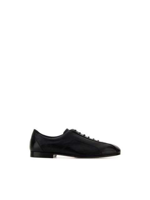 Jil Sander JIL SANDER Hamburg Black Lace Up Shoes New & Authentic (Men'