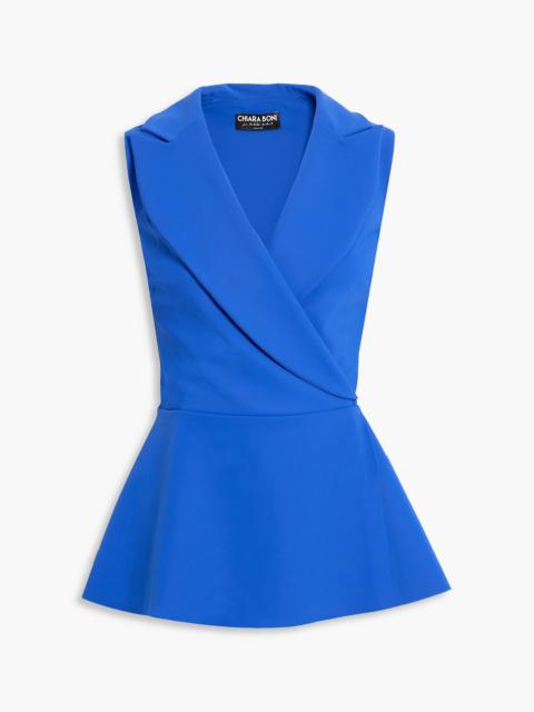 Other Designers Dominy stretch-jersey peplum top