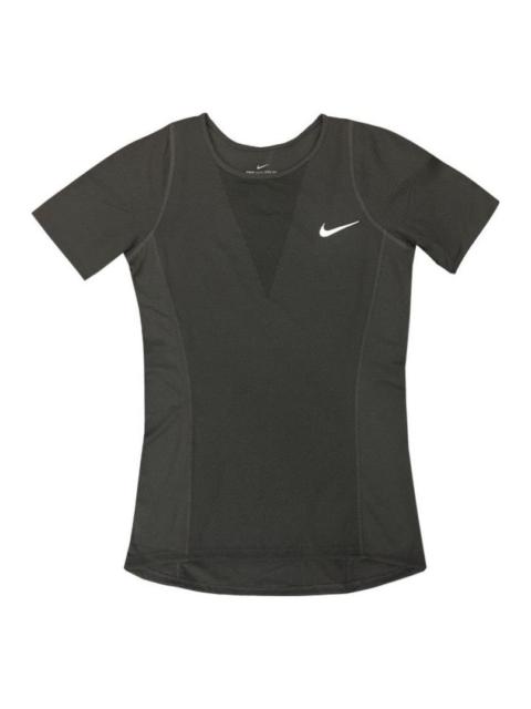 Nike (WMNS) Nike Dri-FIT One Short Sleeve Top 'Grey' 938439-010