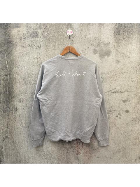 Designer - Vintage 90s Karl Helmut Sweatshirt pullover