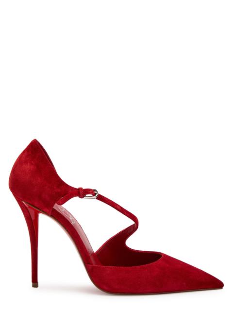 Christian Louboutin Christian Louboutin Miss Ziggyta 100 Suede Pumps