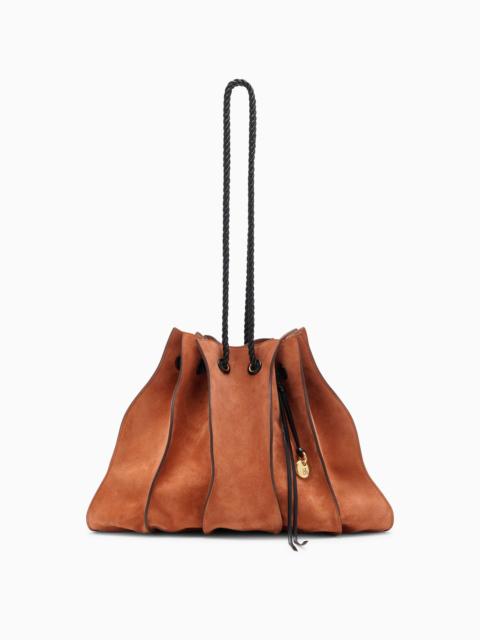 ULLA JOHNSON Adria Pleated Wave Tote