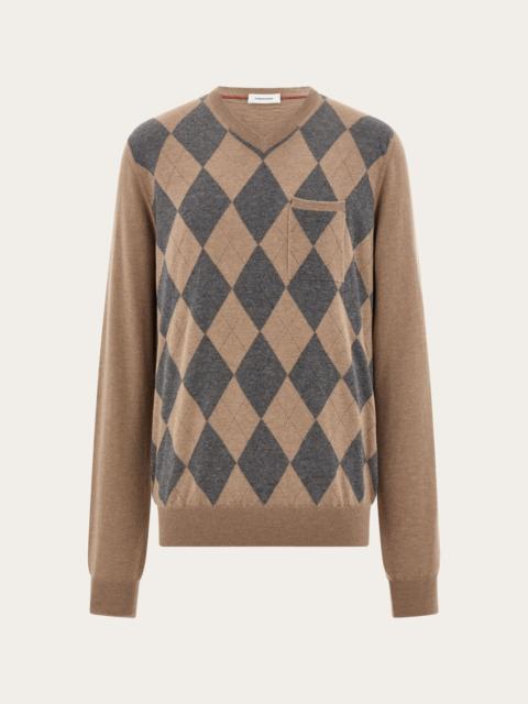 FERRAGAMO V-neck sweater