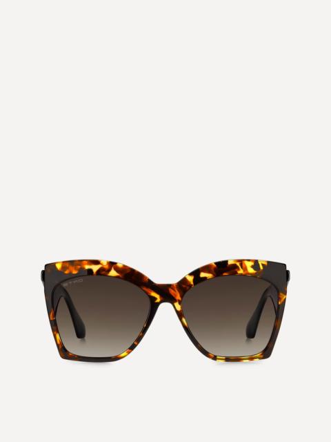 Etro Tailoring Butterfly Sunglasses