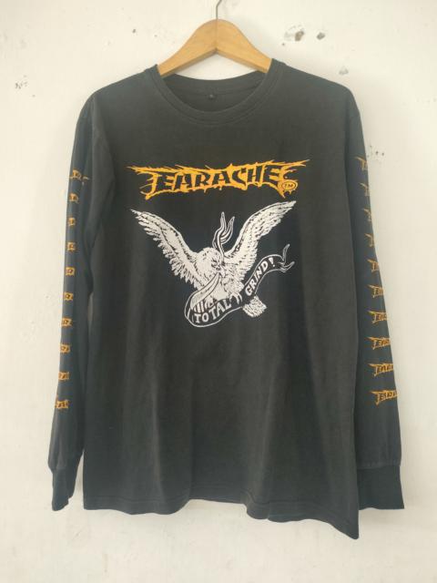 Other Designers Vintage - EARACHE RECORD SHIRT LONG SLEEVE