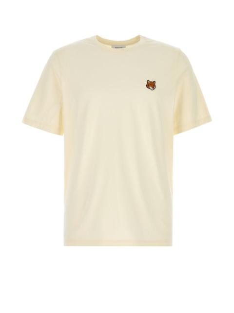 Maison Kitsuné Ivory cotton t-shirt