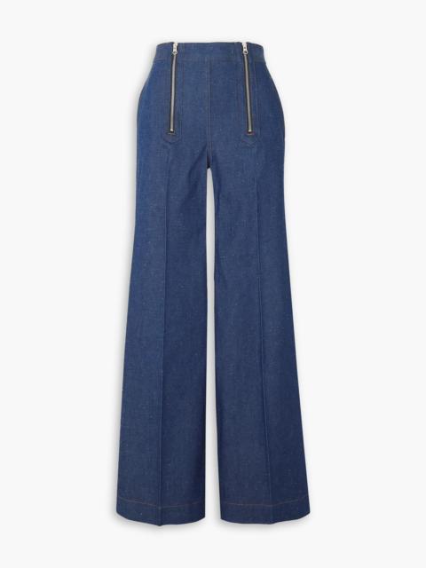 Victoria Beckham High-rise wide-leg jeans