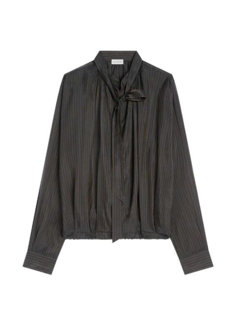 Dries Van Noten Dries Van Noten Women Cupro Blouse With Drawstring