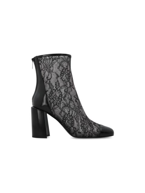 JIMMY CHOO JIMMY CHOO 'Kisu' Black Heeled Ankle Boots New & Authentic (