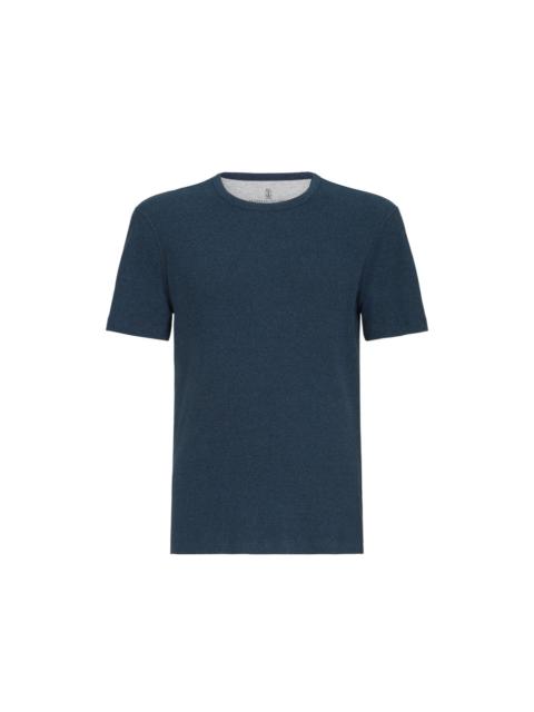 Brunello Cucinelli Brunello Cucinelli Blue T-Shirts & Vests - T-Shirts Men Men