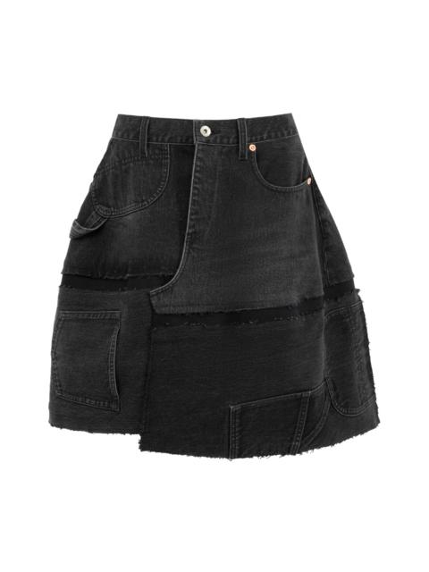 sacai DENIM SKIRT