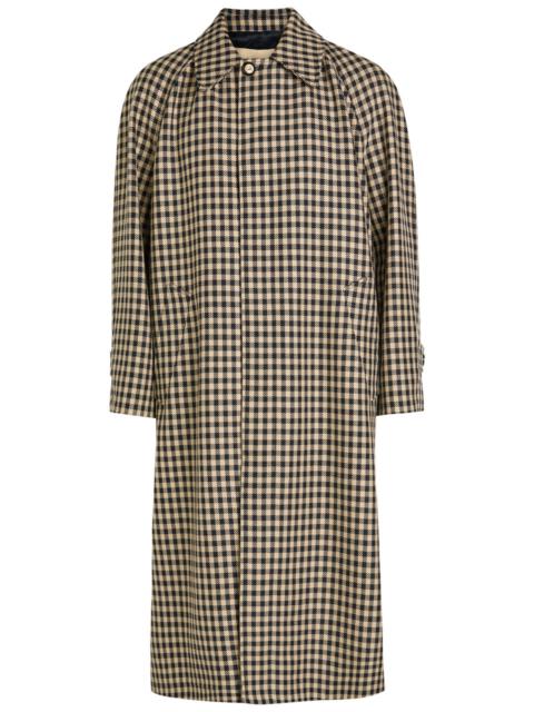 Valentino Valentino Garavani Checked Woven Coat