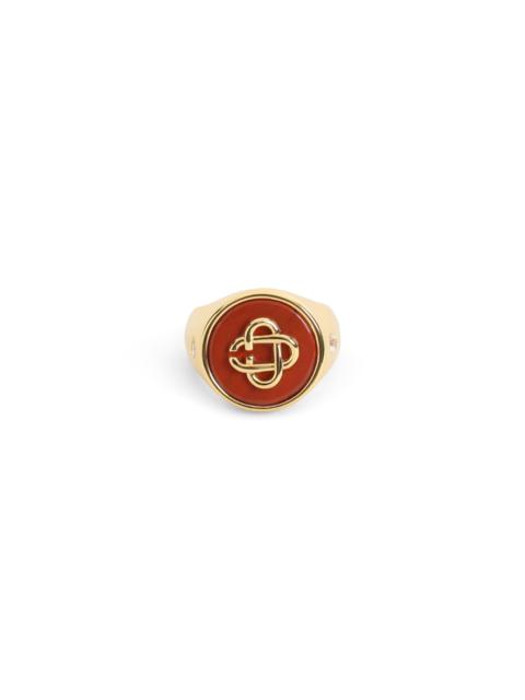 CASABLANCA Casablanca Stone Signet Ring Men