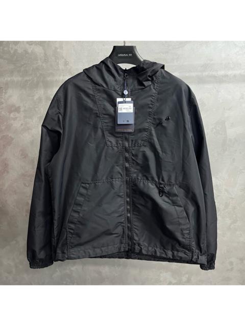 Louis Vuitton Louis vuitton black solid double-faced nylon jacket