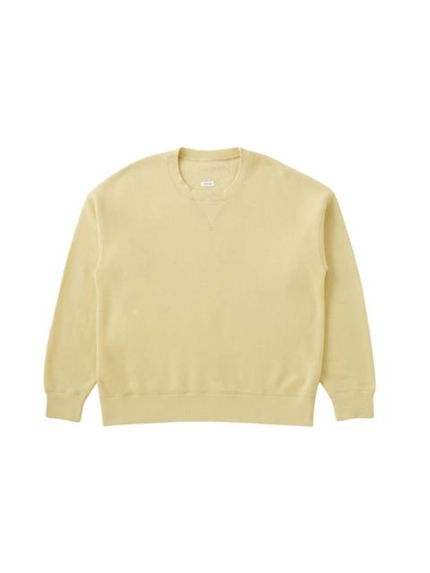 visvim JUMBO SB SWEAT L/S (FINE WOOL) YELLOW
