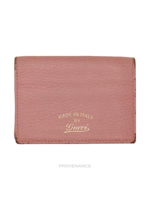 GUCCI Gucci MII Pocket Organizer Wallet - Powder Pink