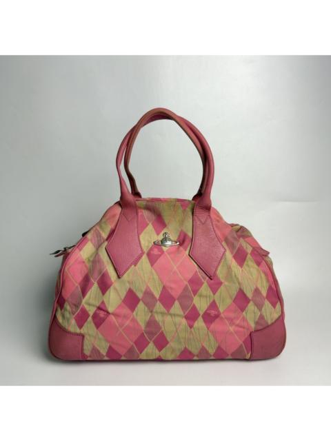 Vivienne Westwood Vivienne Westwood Argyle in Pink Large Yasmin Bag